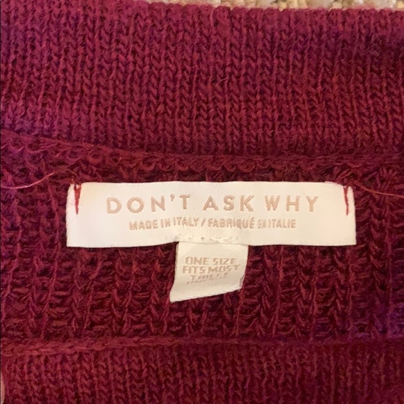 One size fits most V-neck sweater - Picture 2 of 2